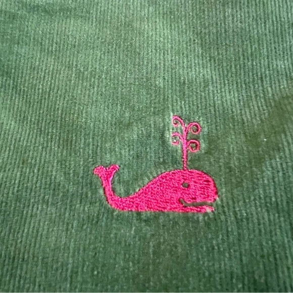 Lilly Pulitzer Whale Corduroy Skirt 8 Girls Girlie Novelty Print green pink - Picture 6 of 9